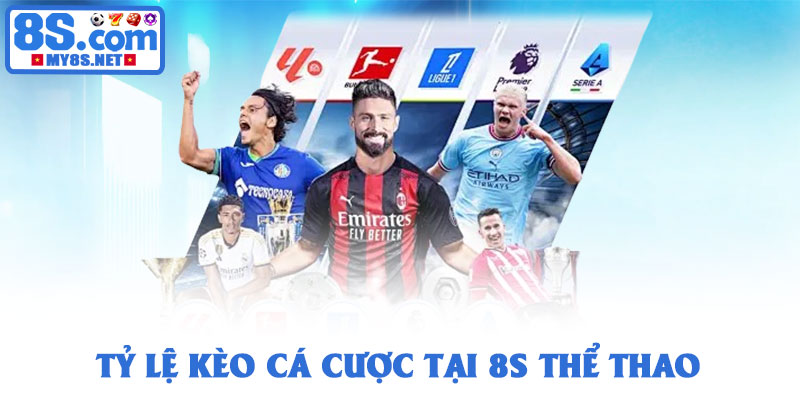 Tỷ lệ kèo cá cược tại 8S thể thao